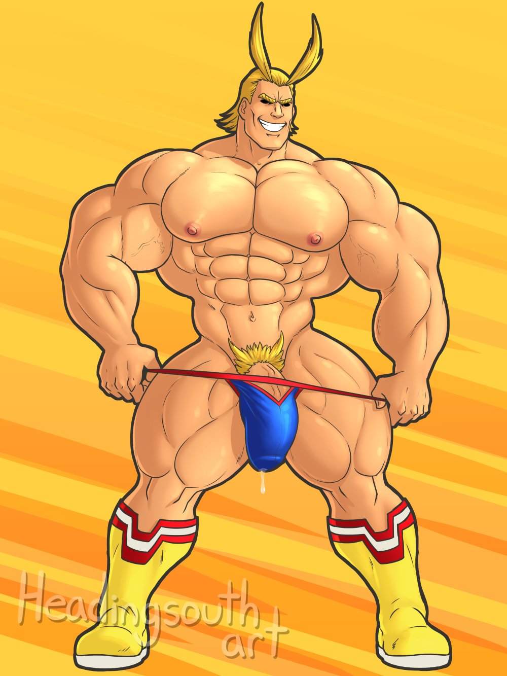 All Might (My Hero Academia) Rule 34 Image