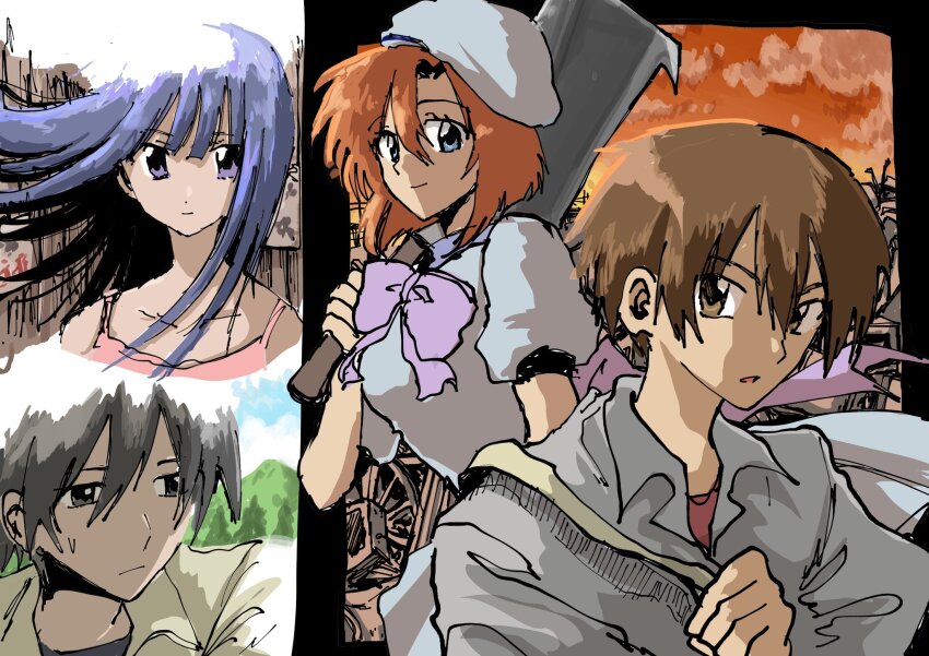 Furude Rika (Higurashi No Naku Koro Ni) Rule 34 Image
