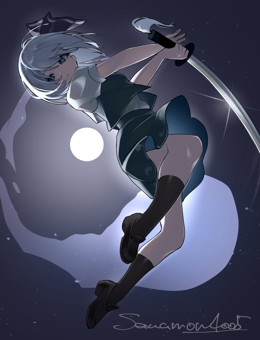 Konpaku Youmu (Touhou) Rule 34 Image