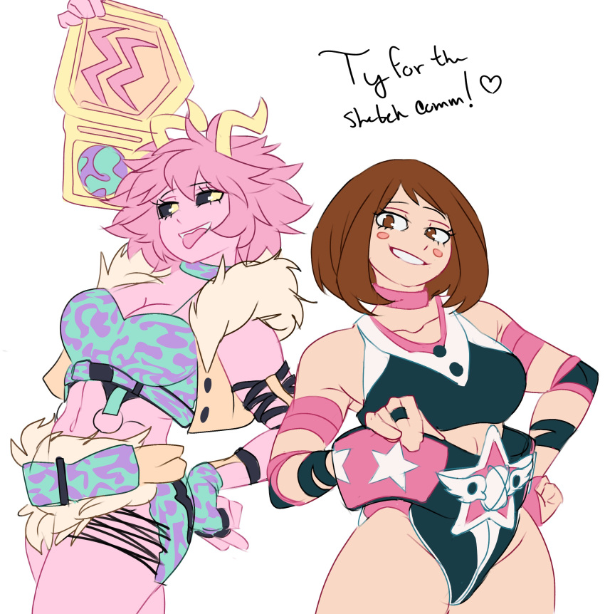 Mina Ashido (Boku No Hero Academia) Rule 34 Image