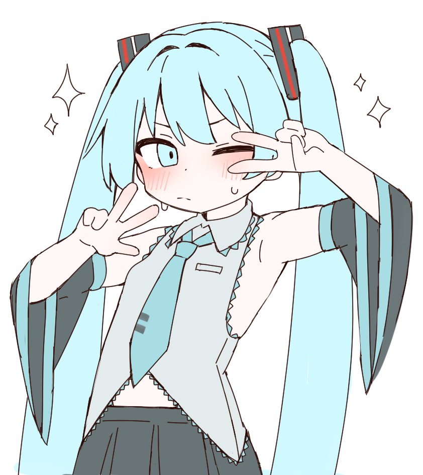 Hatsune Miku (Vocaloid) Rule 34 Image