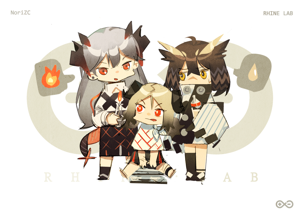 Ifrit (Arknights) Rule 34 Image