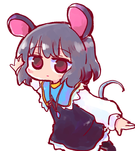 Nazrin (Touhou) Rule 34 Image