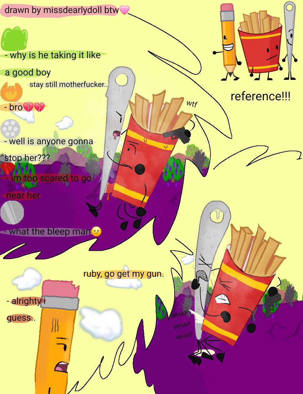 Fries (Bfdi) Rule 34 Image