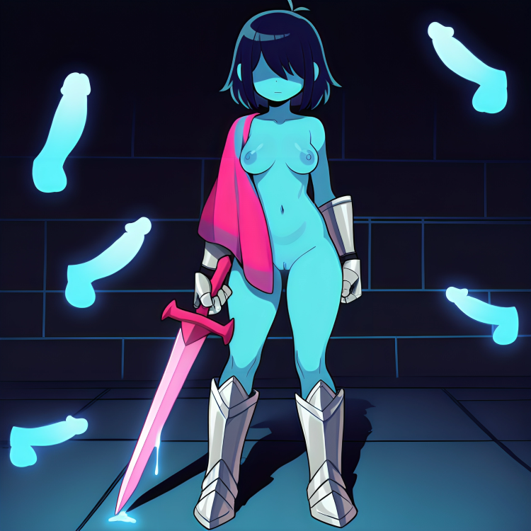 Kris (Deltarune) Rule 34 Image