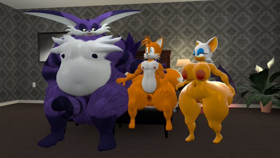 Big The Cat (Sonic (Series)) Rule 34 Image