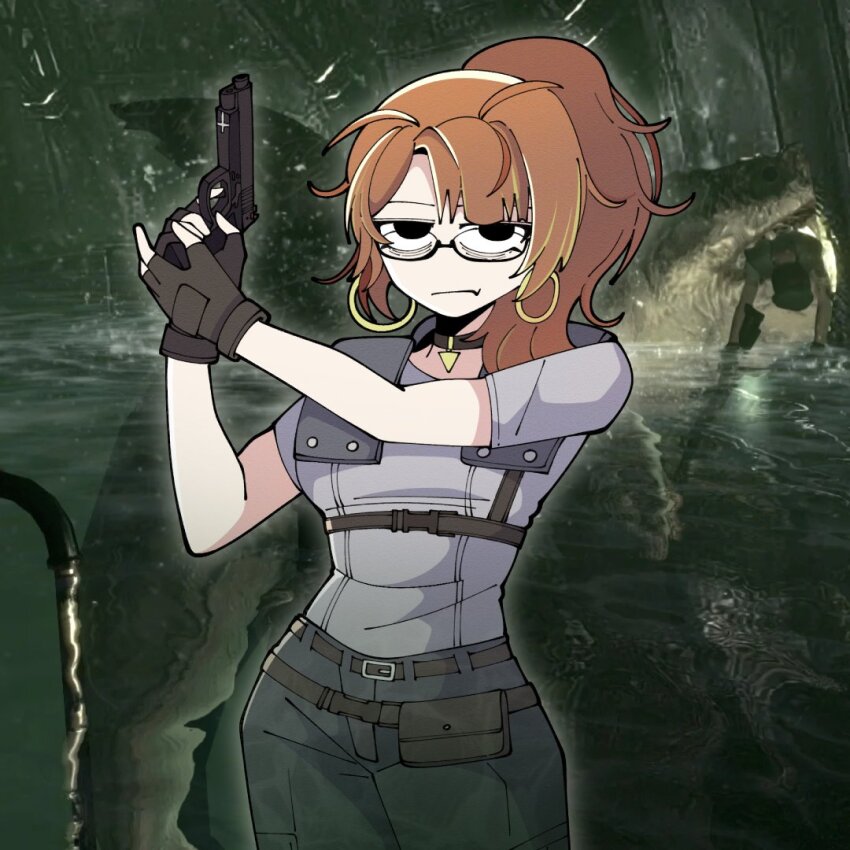 Jill Valentine (Indie Virtual Youtuber) Rule 34 Image