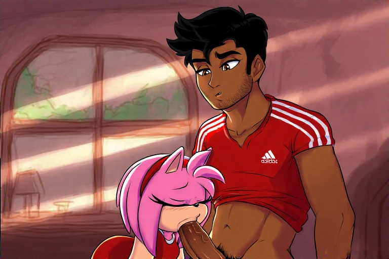 Amy Rose (Sega) Rule 34 Image