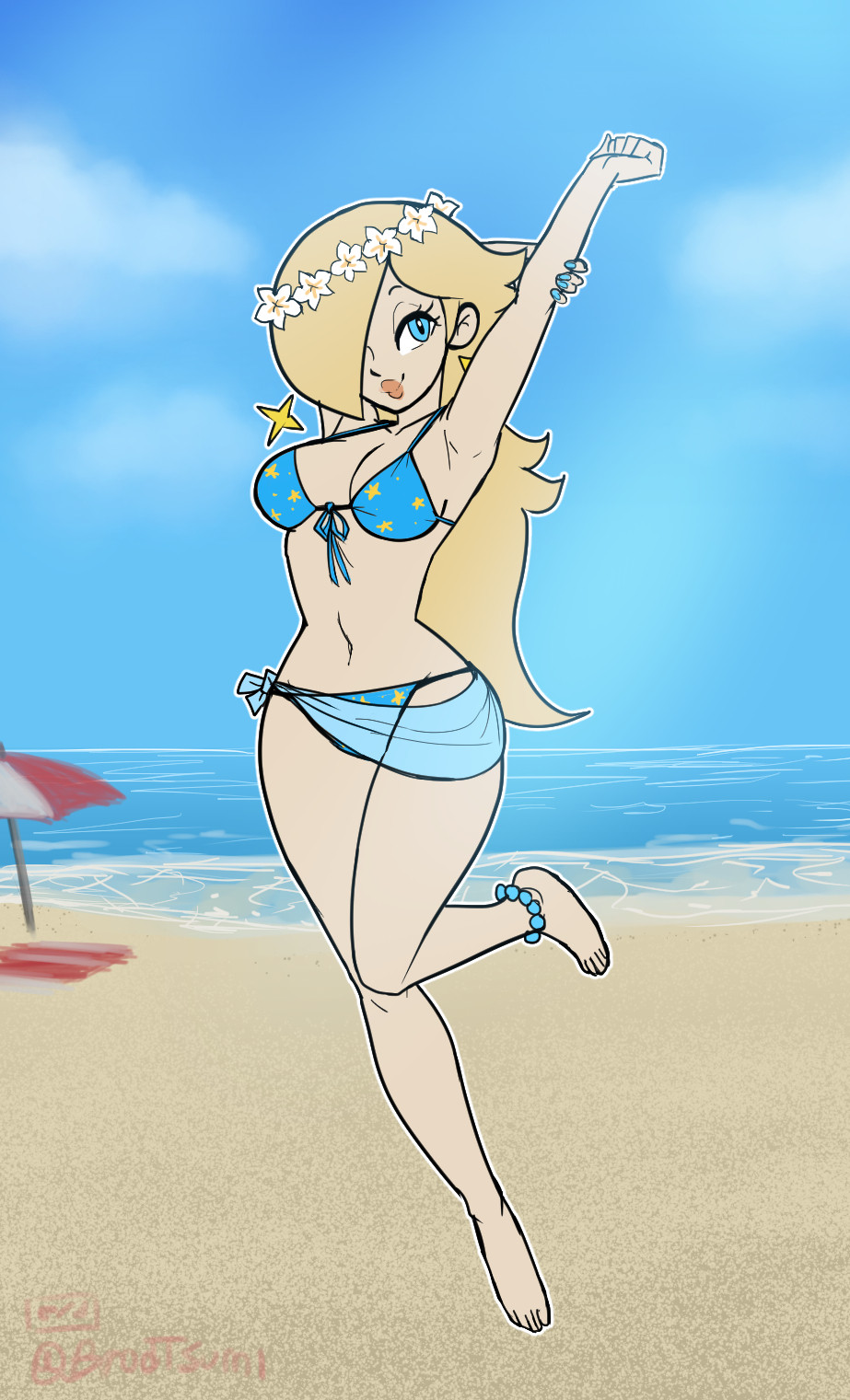 Princess Rosalina (Mario (Series)) Rule 34 Image