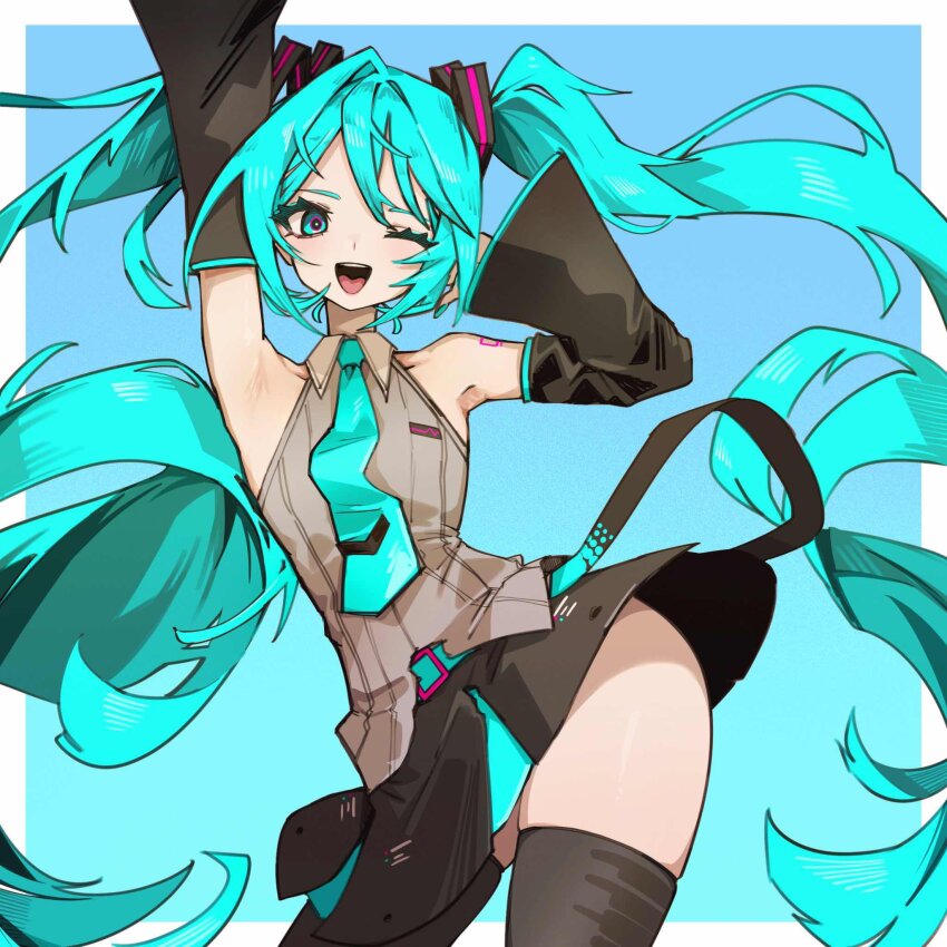 Hatsune Miku (Voiceroid) Rule 34 Image