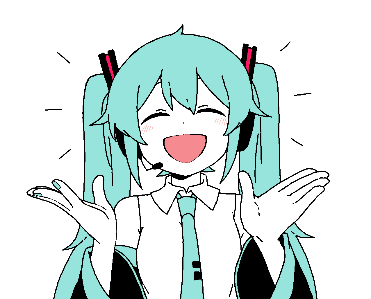 Hatsune Miku (Vocaloid) Rule 34 Image