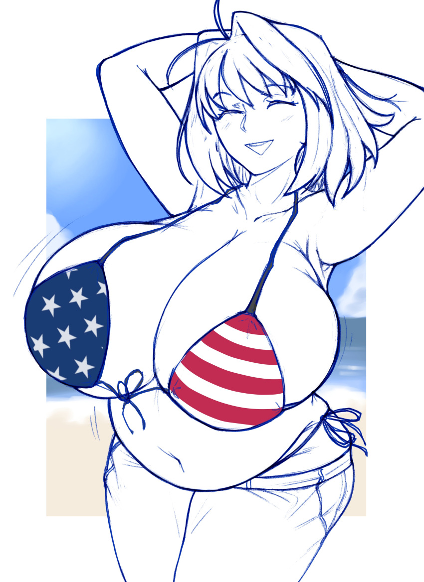 Arcueid Brunestud (4th Of July) Rule 34 Image