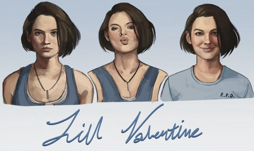 Jill Valentine (Resident Evil) Rule 34 Image
