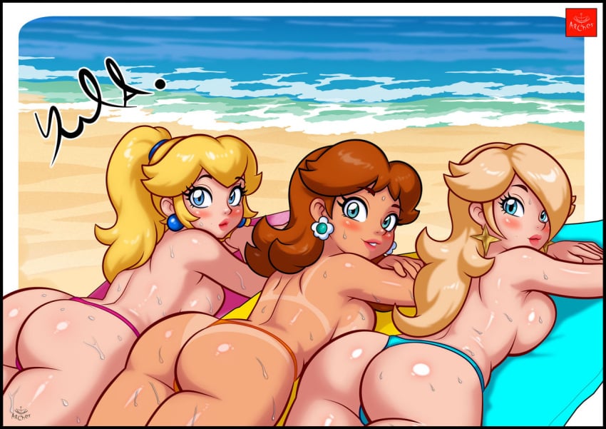 Princess Daisy (Mario (Series)) Rule 34 Image