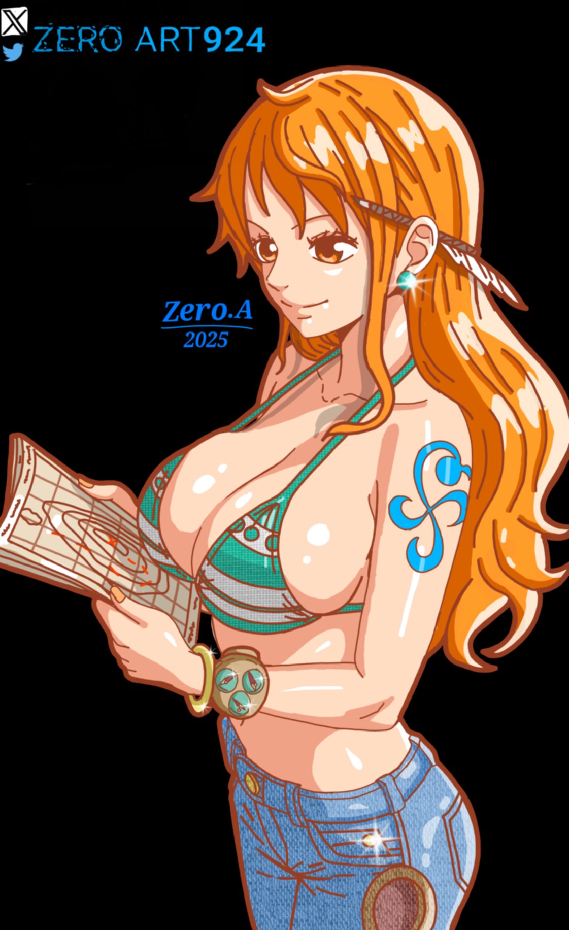 Nami (One Piece) Rule 34 Image