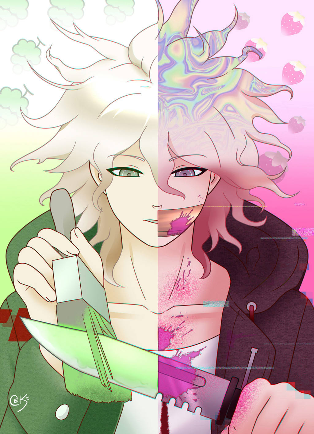Komaeda Nagito (Danganronpa (Series)) Rule 34 Image