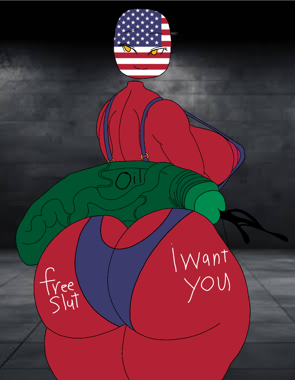 Saudi Arabia (Countryhumans) Rule 34 Image
