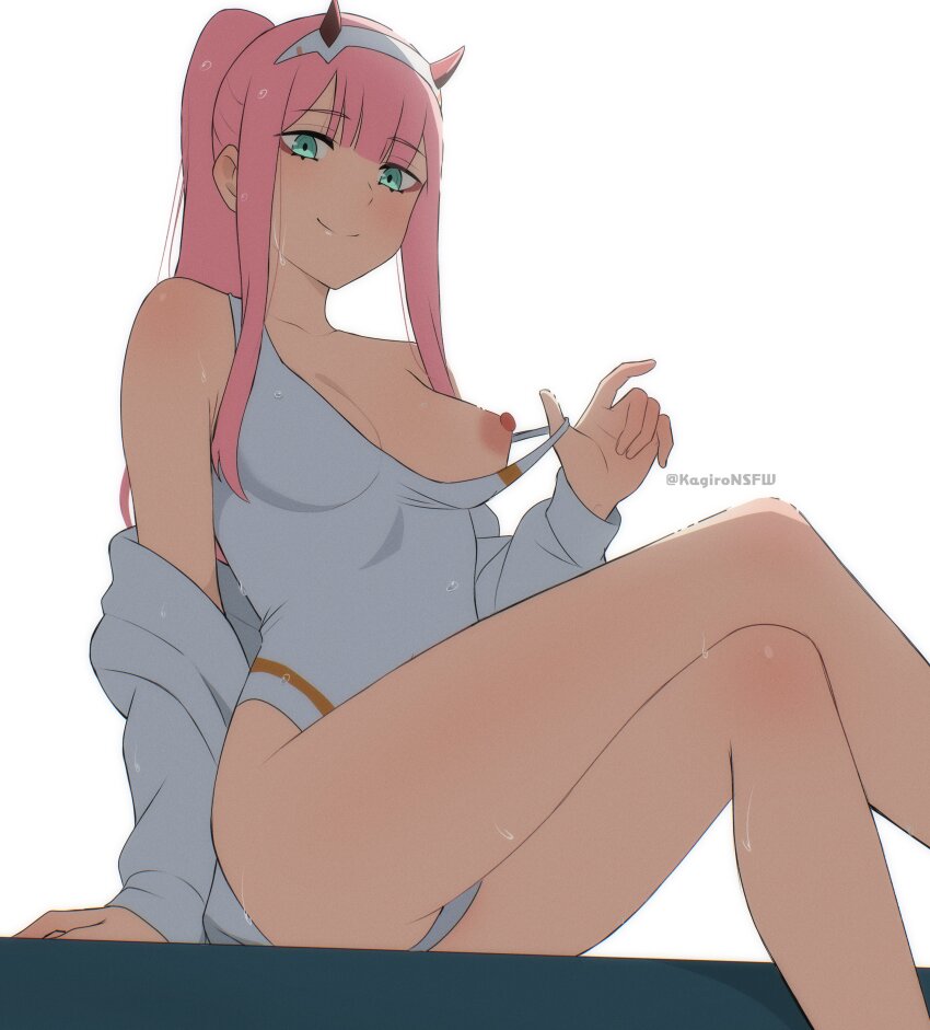 Zero Two (Darling In The Franxx) Rule 34 Image