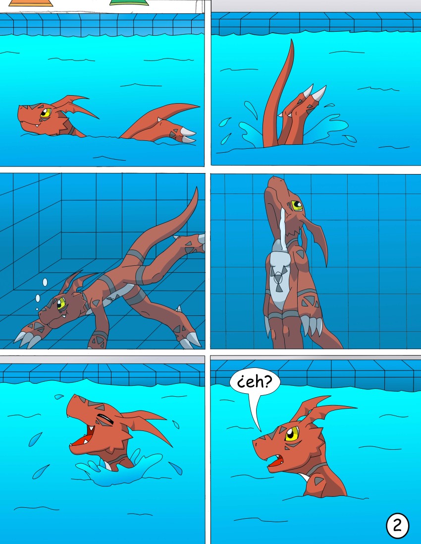 Guilmon (Digimon) Rule 34 Image