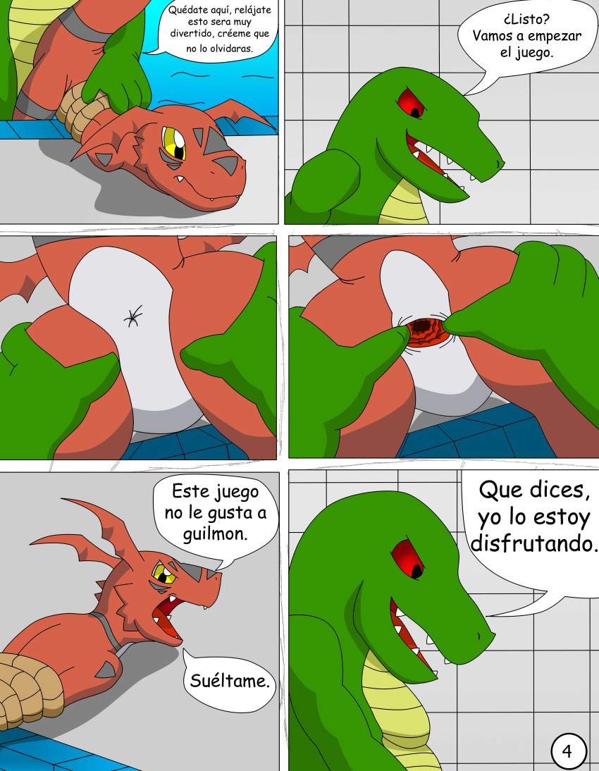 Guilmon (Digimon) Rule 34 Image