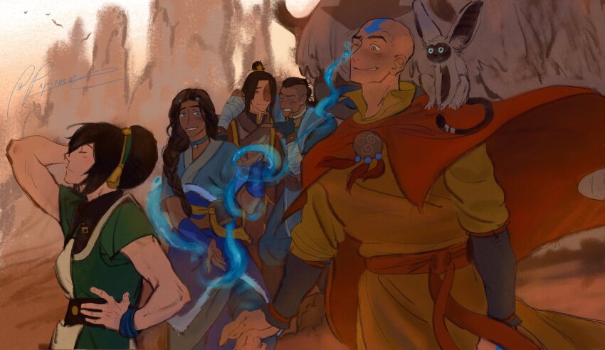 Aang (Avatar: The Last Airbender) Rule 34 Image