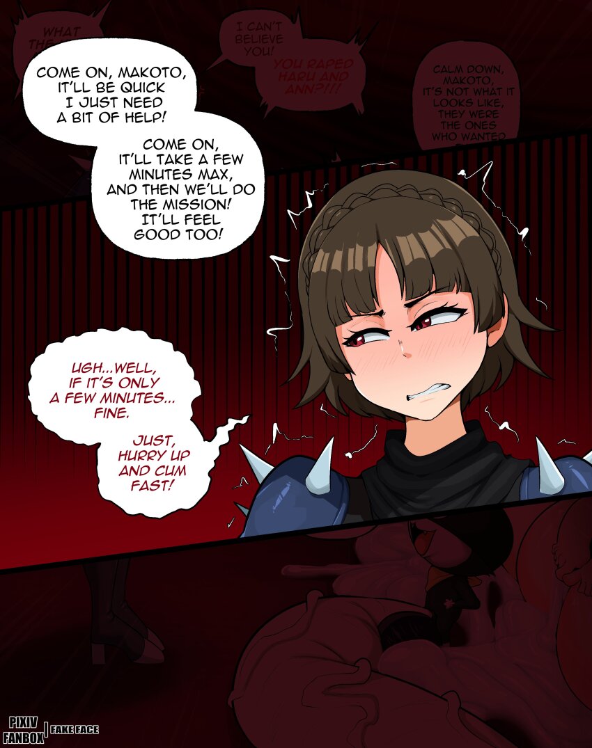 Okumura Haru (Morgana (Persona 5)) Rule 34 Image