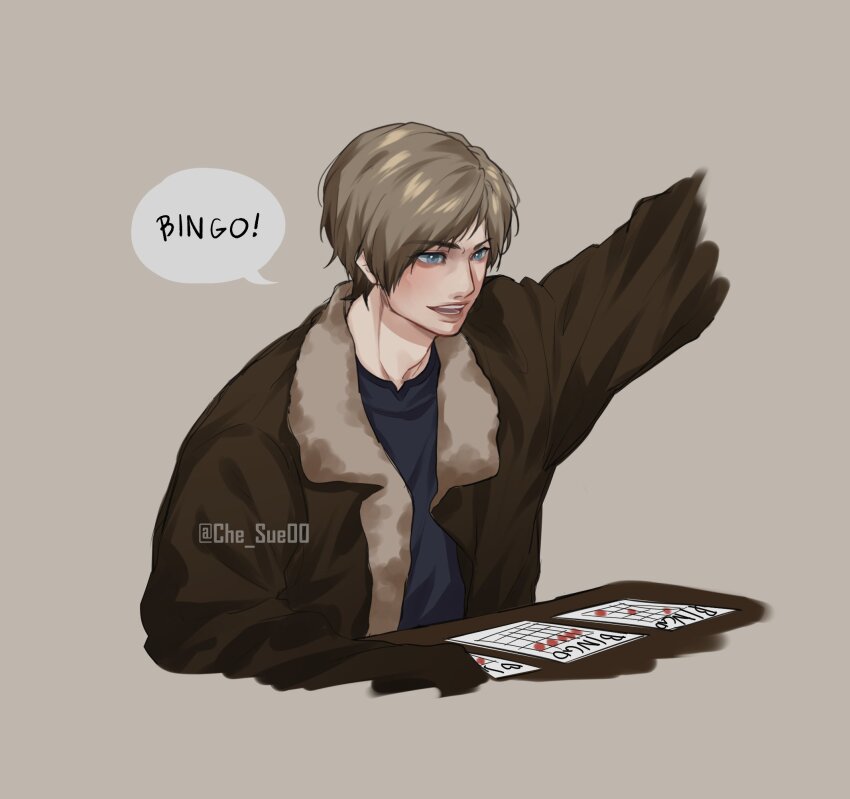 Leon S. Kennedy (Resident Evil) Rule 34 Image