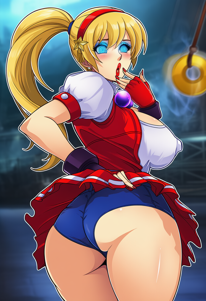 Athena Asamiya (Fatal Fury) Rule 34 Image