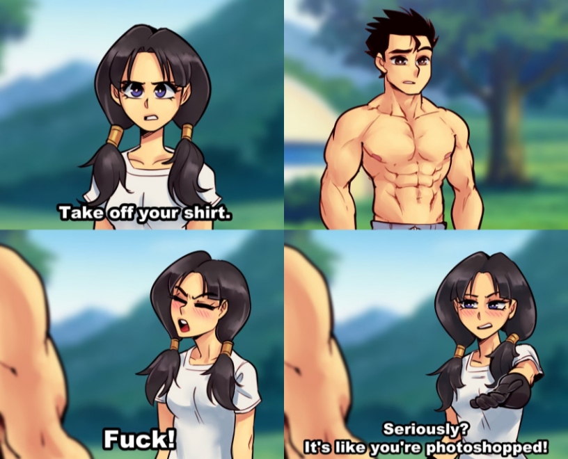 Son Gohan (Dragon Ball Z) Rule 34 Image