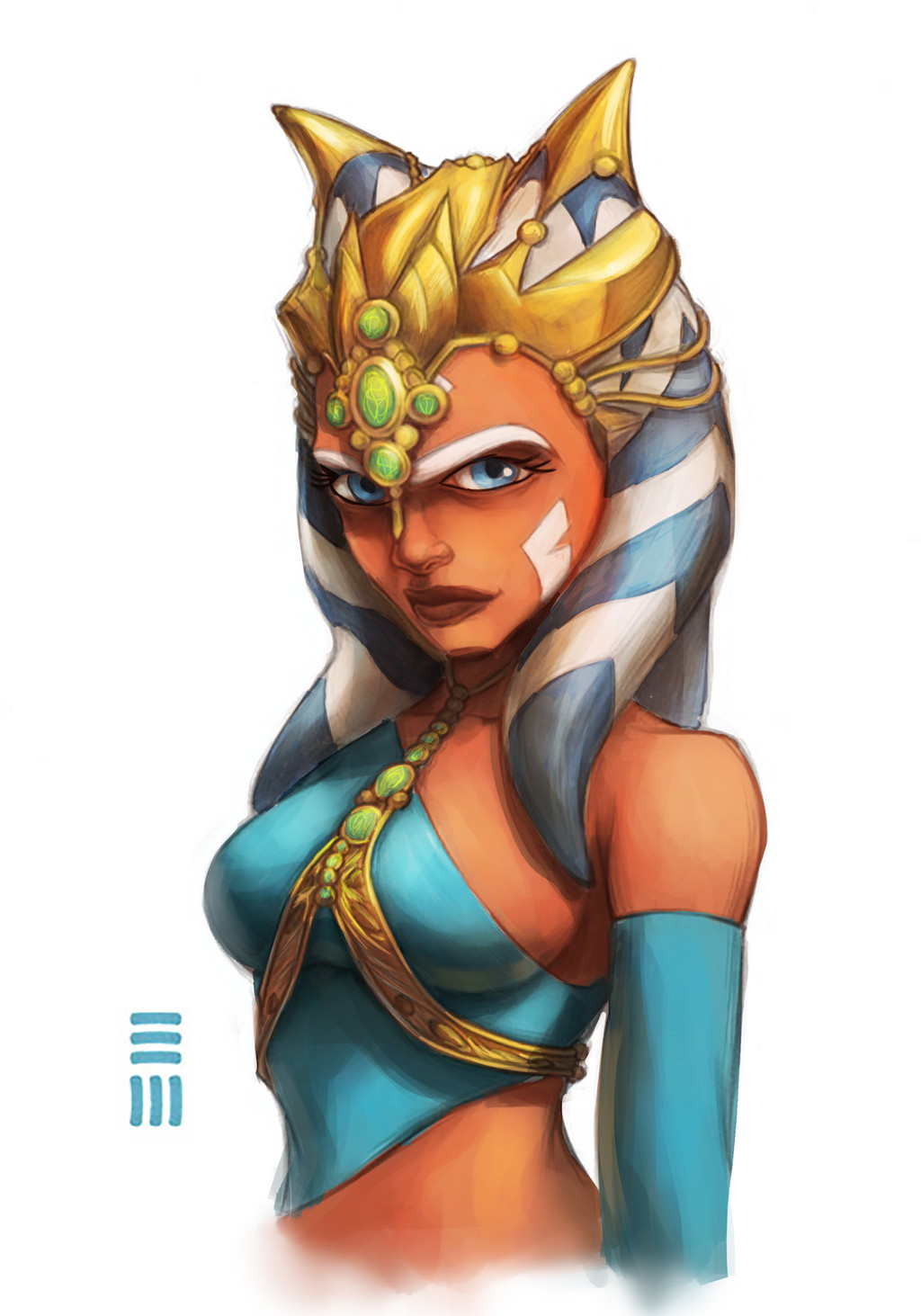 Ahsoka Tano (Star Wars) Rule 34 Image