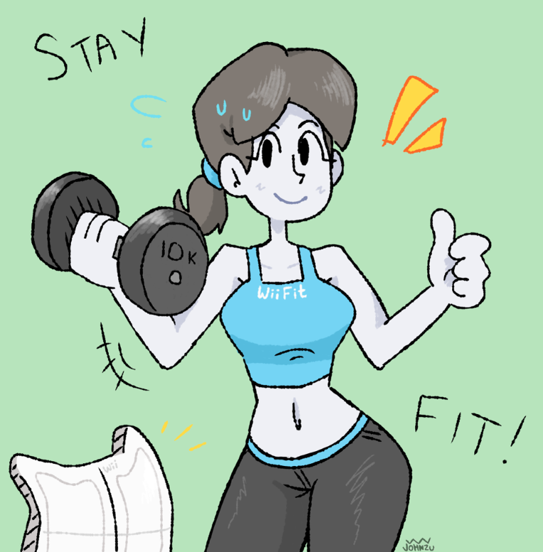 Wii Fit Trainer (Female) Rule 34 Image