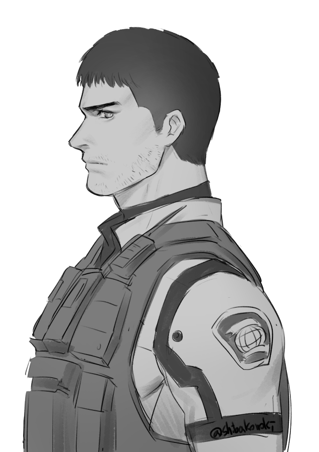 Chris Redfield (Resident Evil) Rule 34 Image