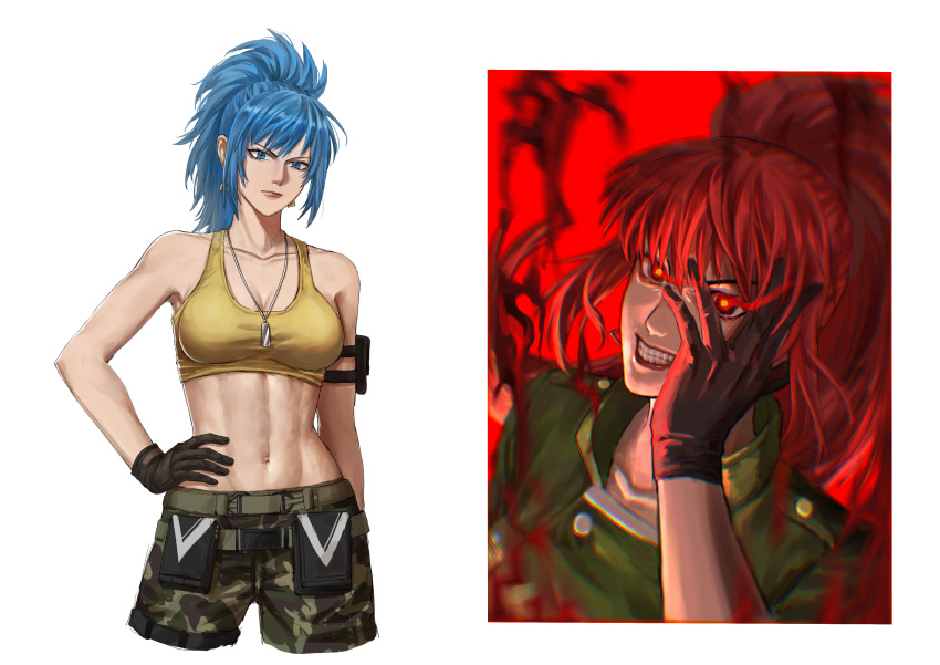 Leona Heidern (The King Of Fighters) Rule 34 Image