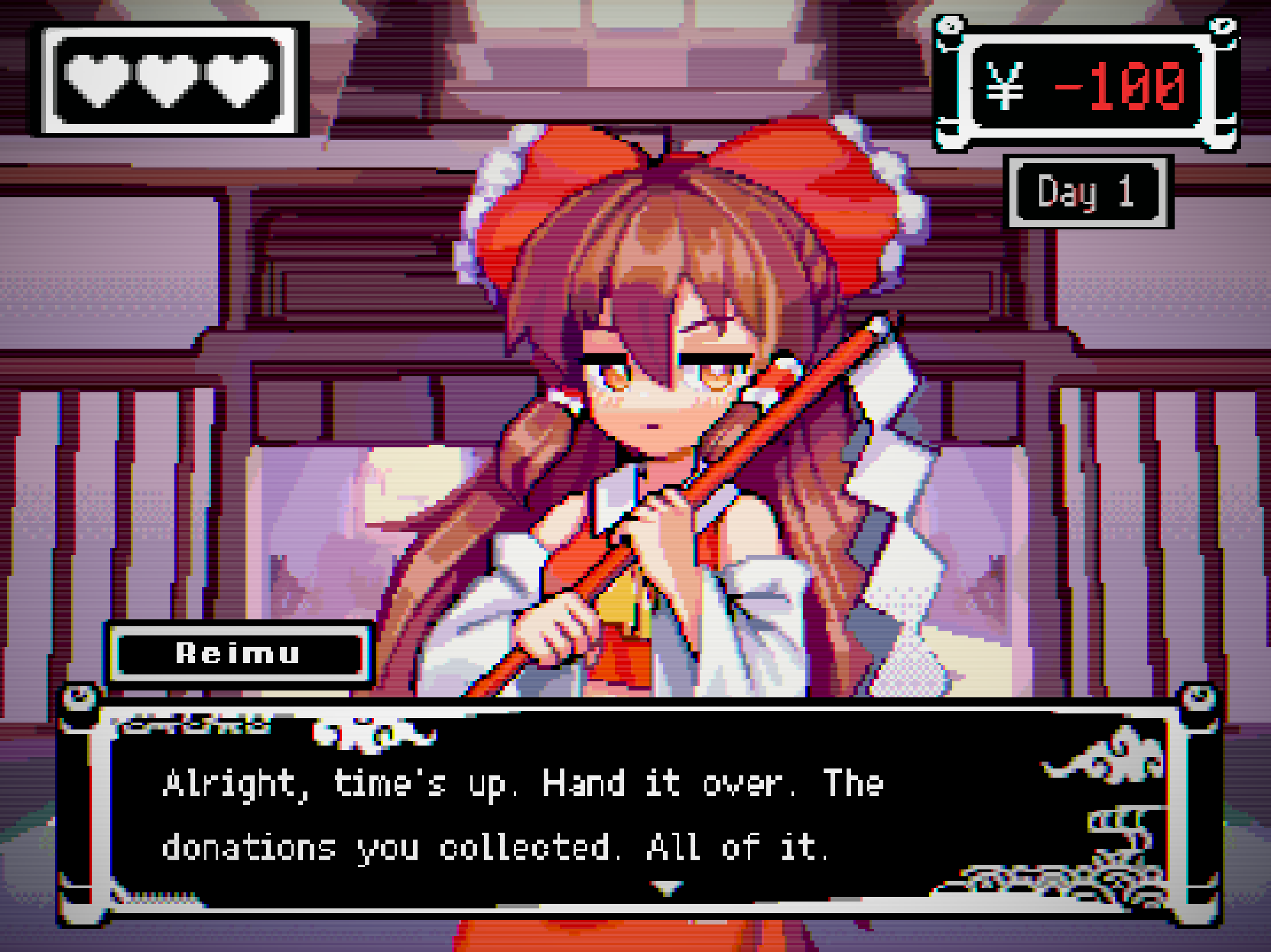 Hakurei Reimu (Touhou) Rule 34 Image