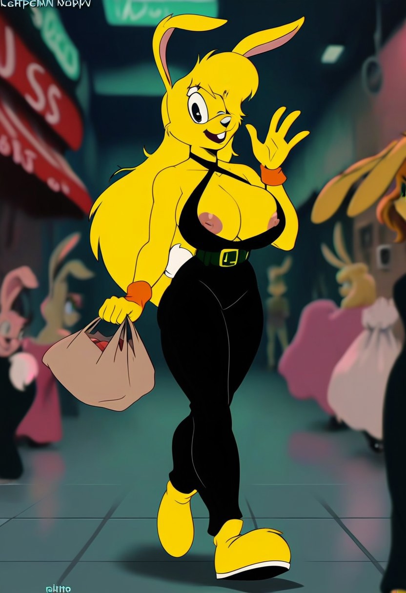 Lori Jackrabbit (Jazz Jackrabbit (Series)) Rule 34 Image