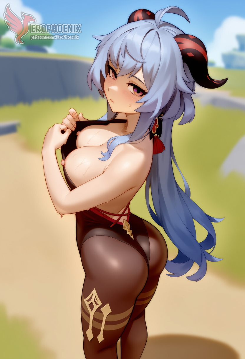 Ganyu (Genshin Impact) Rule 34 Image