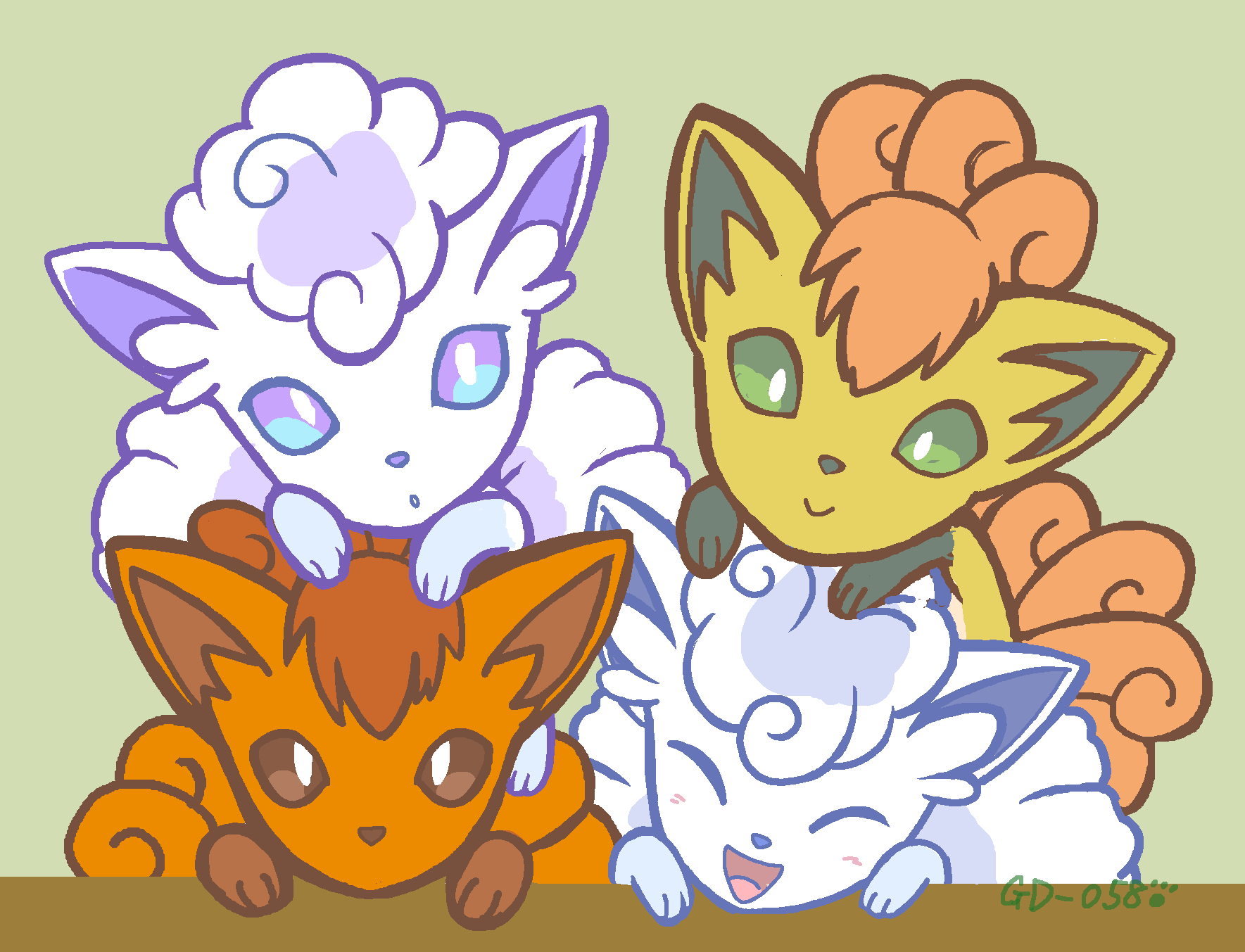 Alolan Vulpix (Nintendo) Rule 34 Image