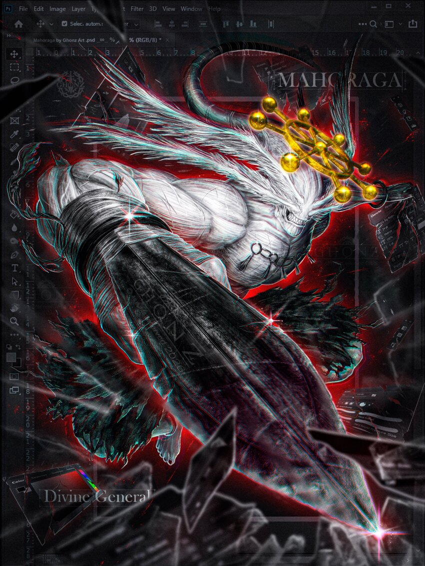 Mahoraga (Jujutsu Kaisen) Rule 34 Image