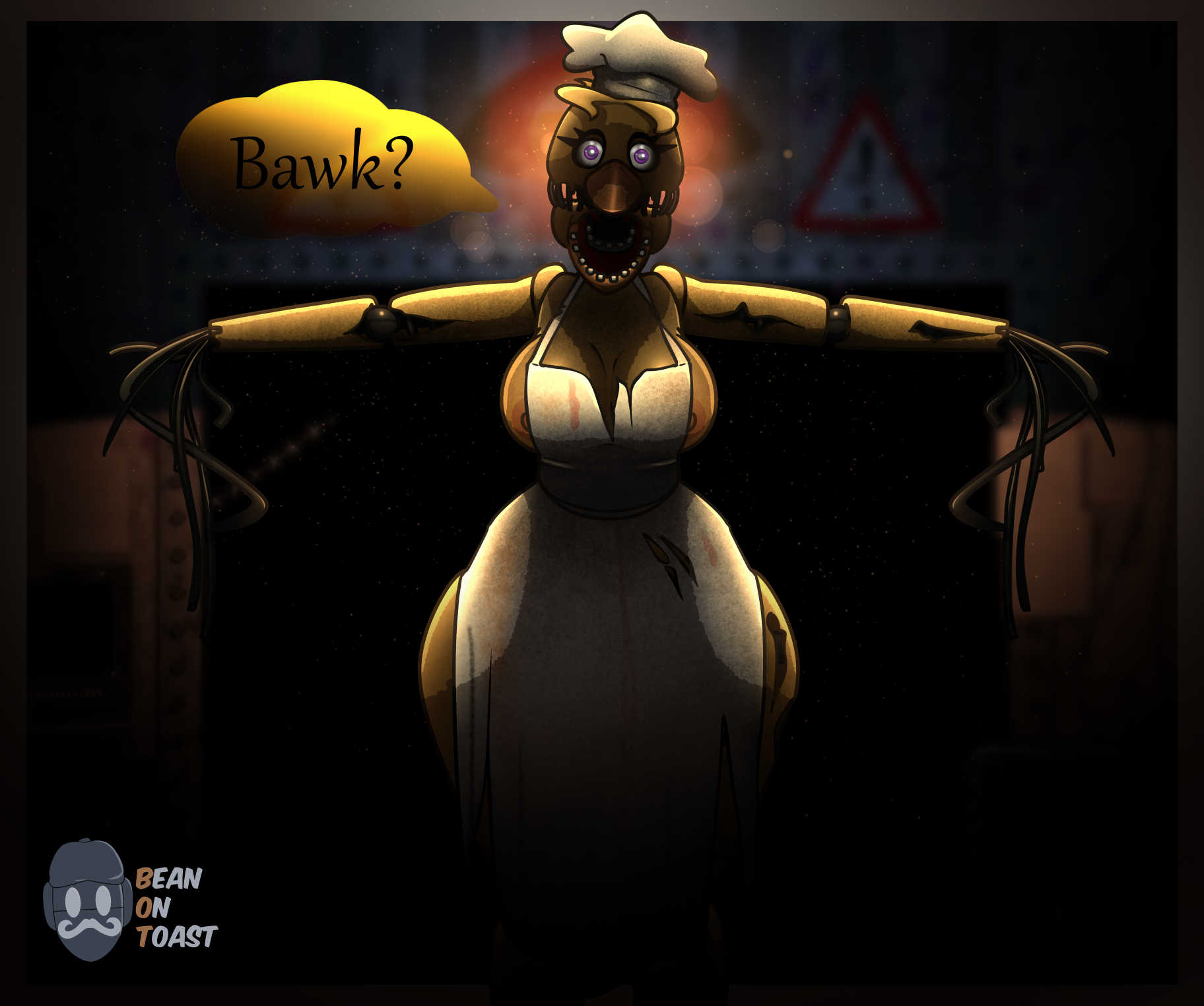 Withered Chica (Five Nights At Freddy'S) Rule 34 Image
