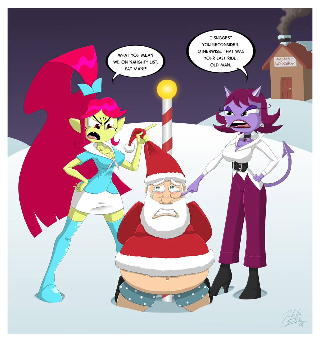 Santa Claus (Yin Yang Yo!) Rule 34 Image