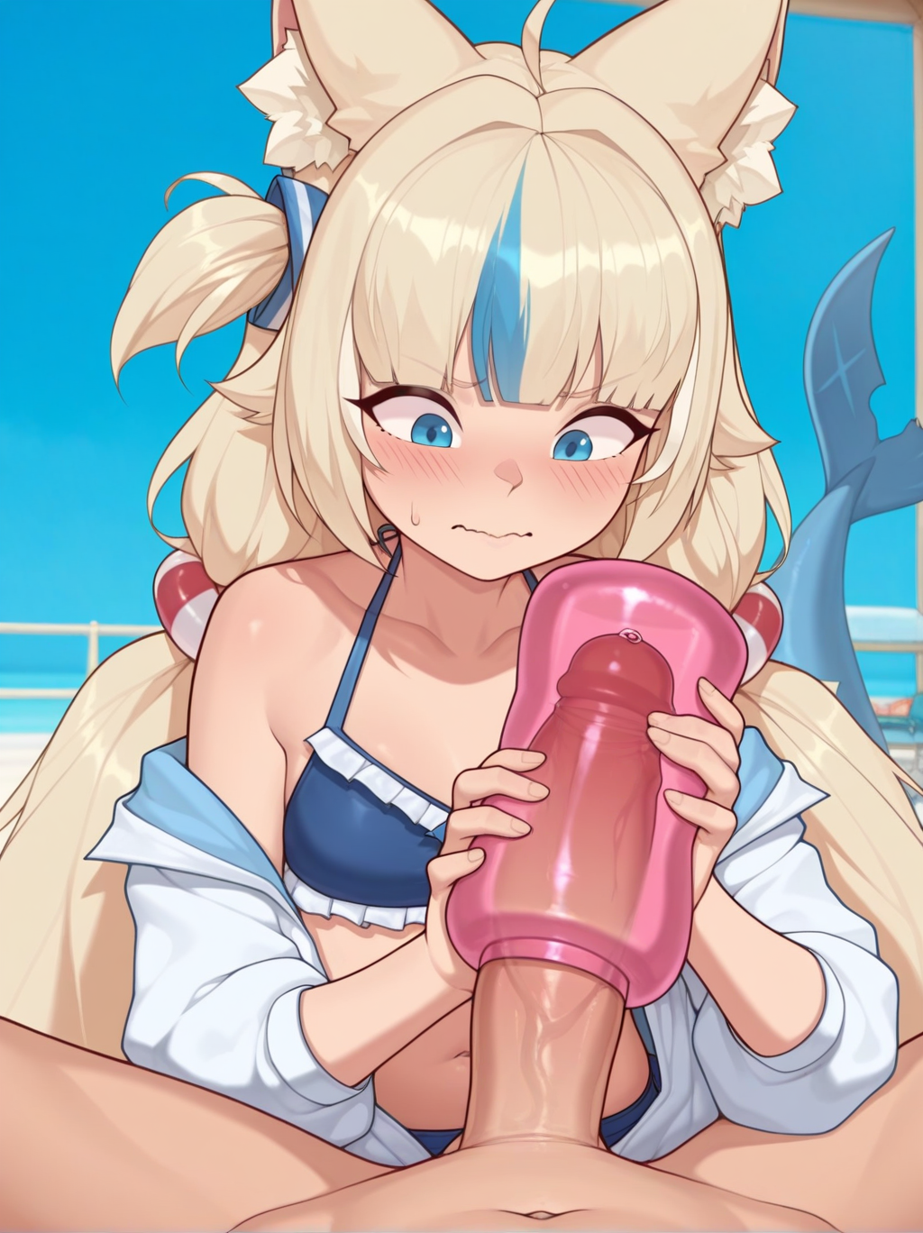 Sameko Saba (Indie Virtual Youtuber) Rule 34 Image