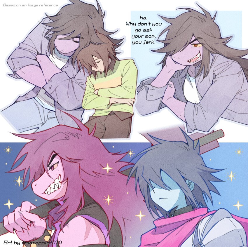Kris (Deltarune) Rule 34 Image