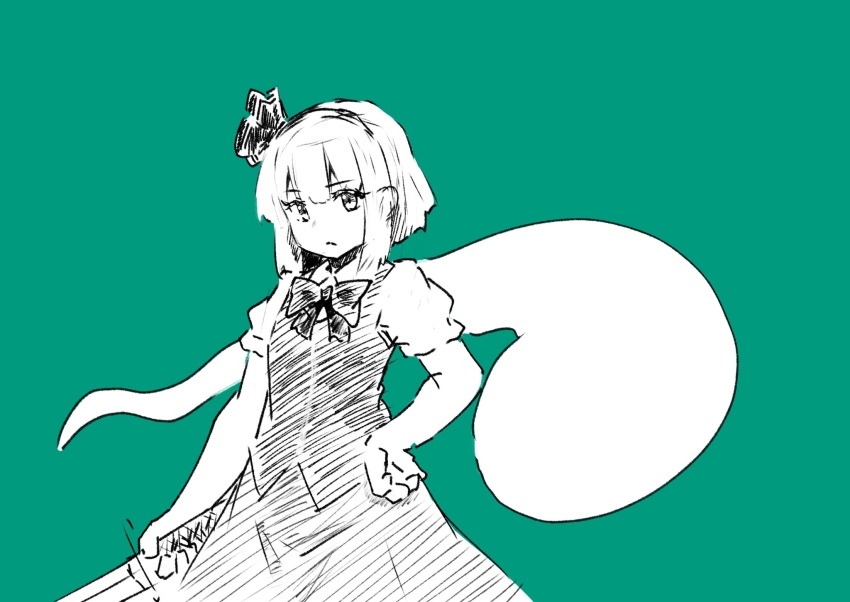 Konpaku Youmu (Touhou) Rule 34 Image