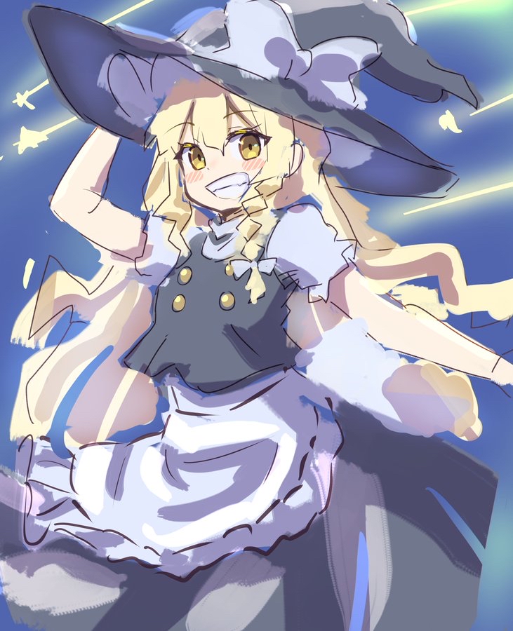 Kirisame Marisa (Touhou) Rule 34 Image