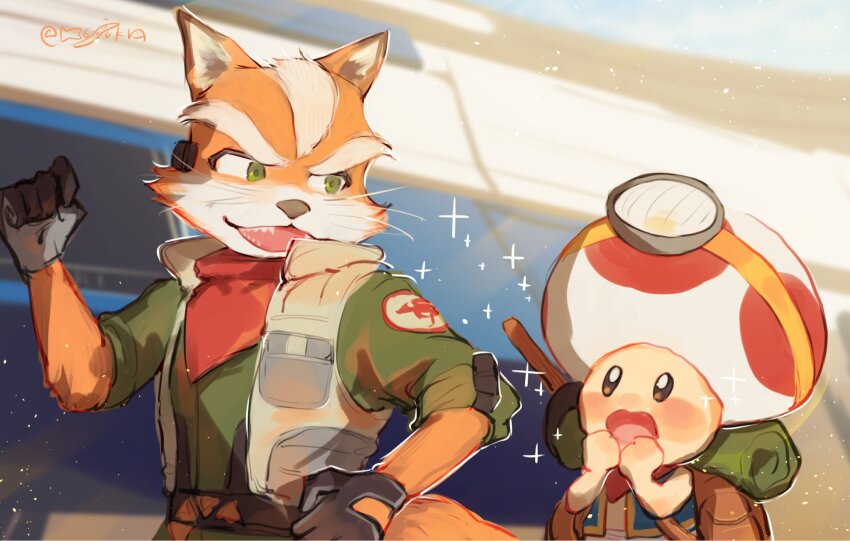 Fox Mccloud (Mario (Series)) Rule 34 Image