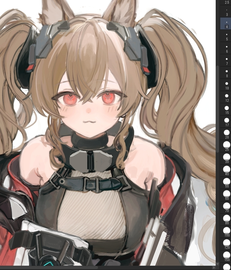Angelina (Arknights) Rule 34 Image