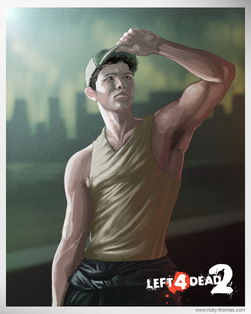 Ellis (Left 4 Dead) Rule 34 Image