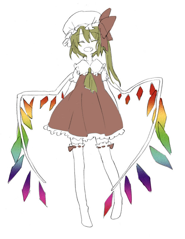 Flandre Scarlet (Touhou) Rule 34 Image