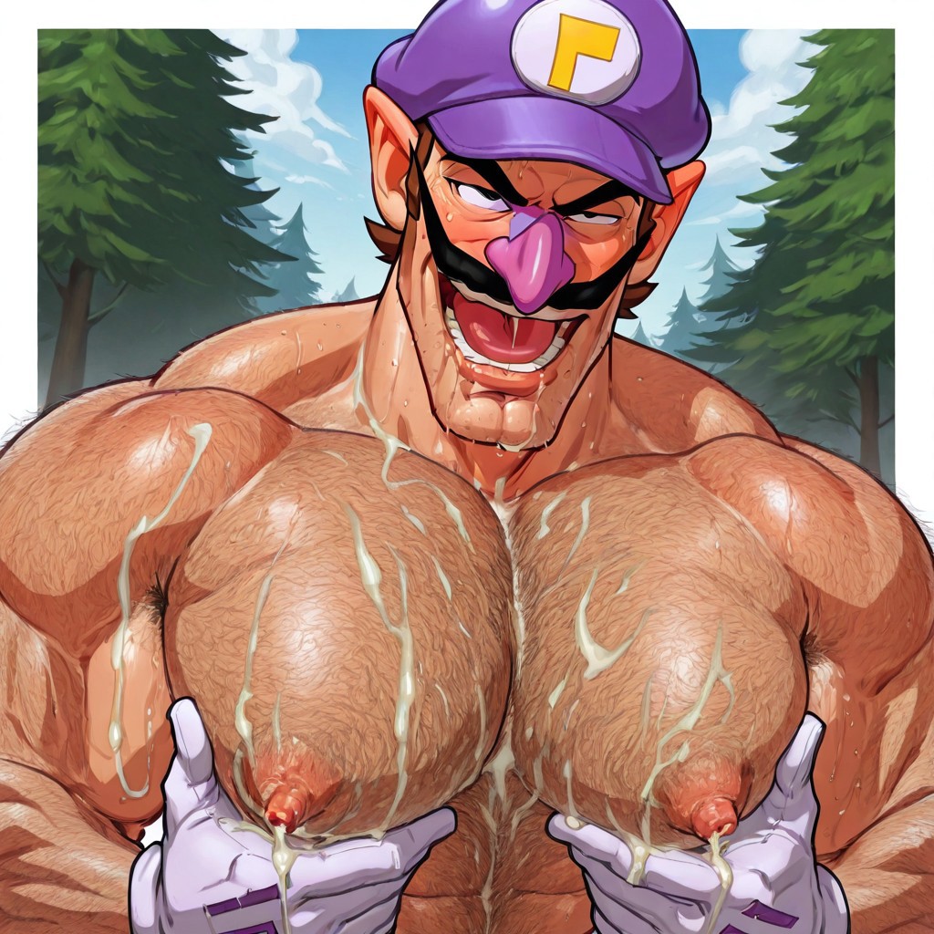 Waluigi (Mario (Series)) Rule 34 Image