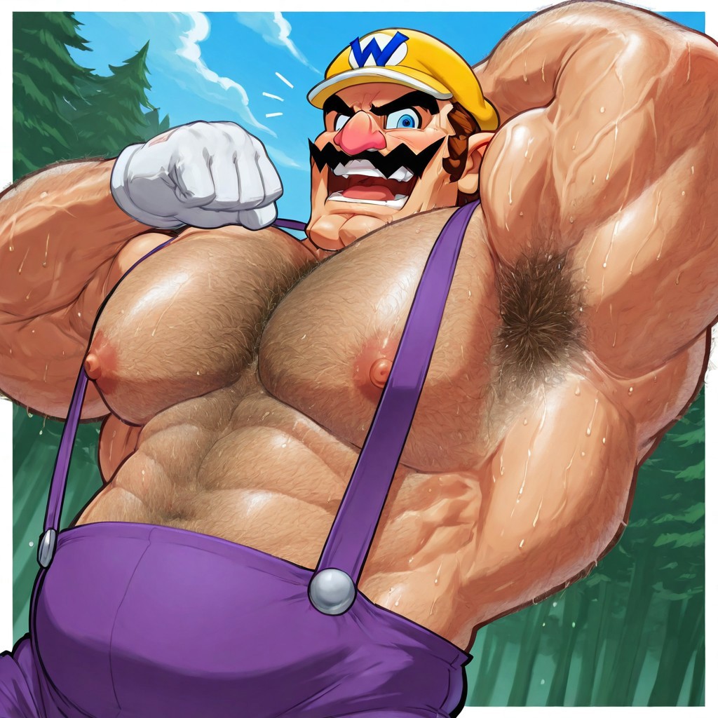 Wario (Mario (Series)) Rule 34 Image